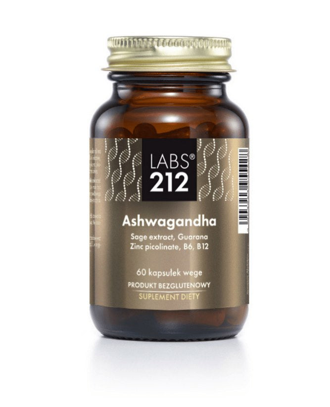 LABS212 Ašvaganda 60 kapsulas
