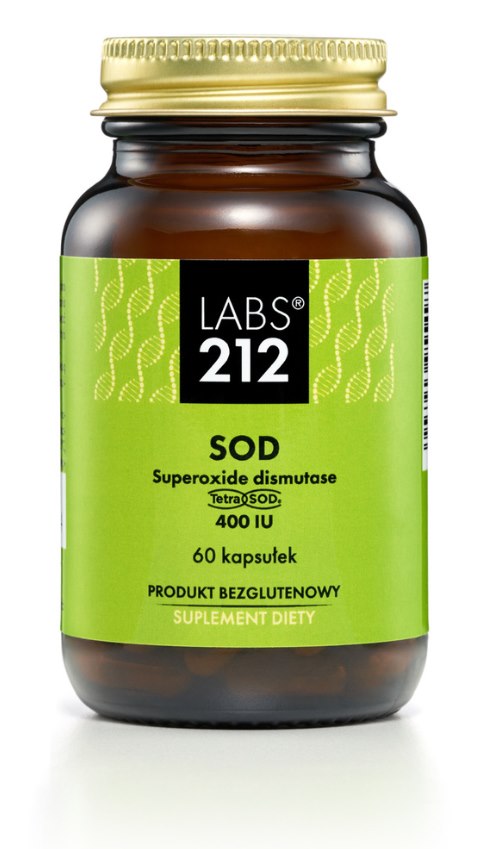 LABS212 SOD 400 TV – Superoksīda dismutāze TetraSOD 60 kaps.