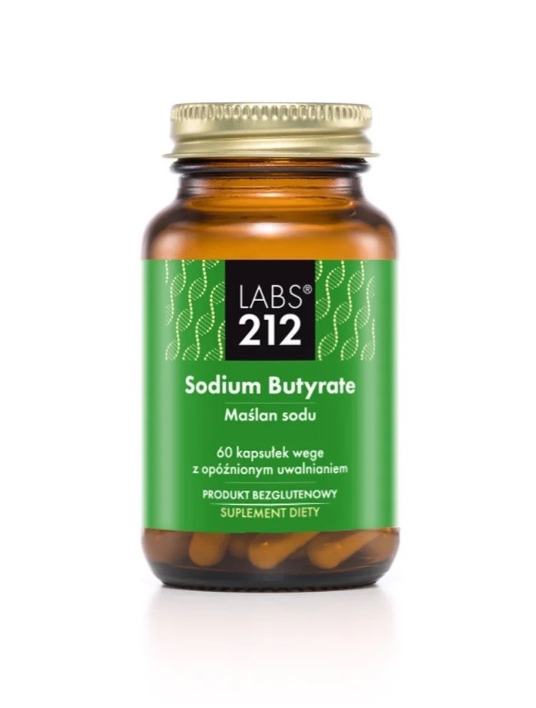 LABS212 Nātrija butirāts - Nātrija butirāts 60 kaps.