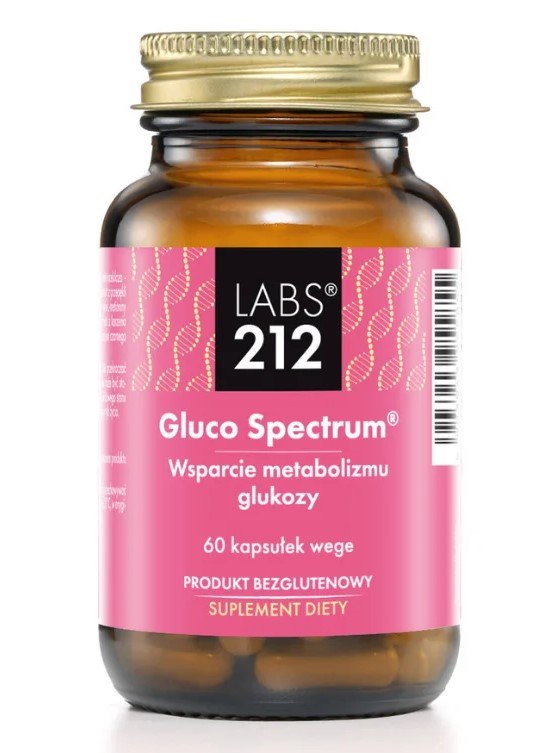 LABS212 Gluco Spectrum – glikozes metabolisma atbalstošs līdzeklis 60 kapsulas