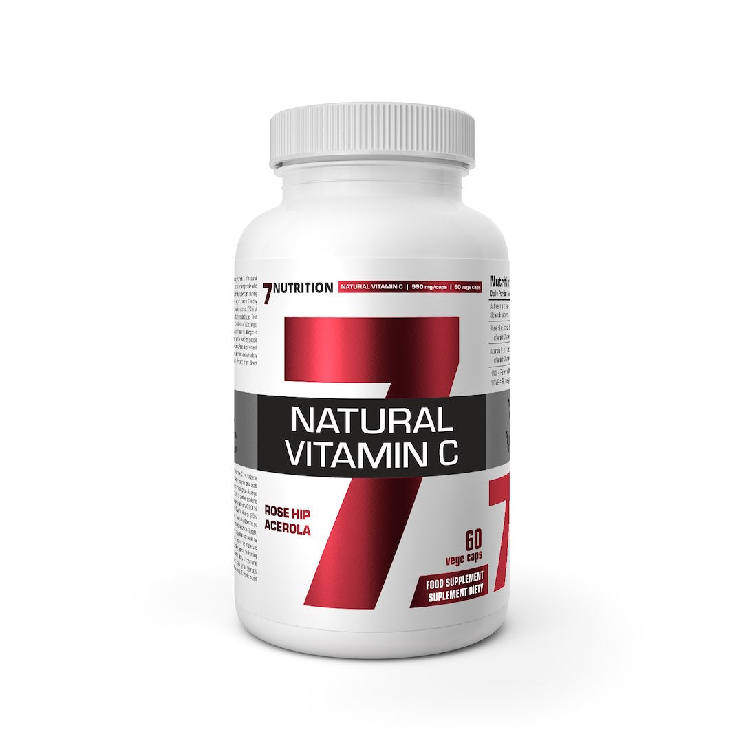 7Nutrition Dabas C vitamīns - dabisks C vitamīns 60 kapsulas