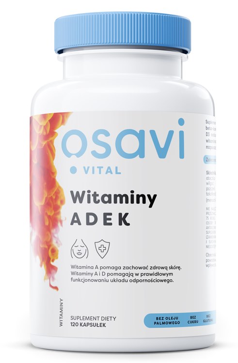 Osavi Vitamīni ADEK 120 kapsulas
