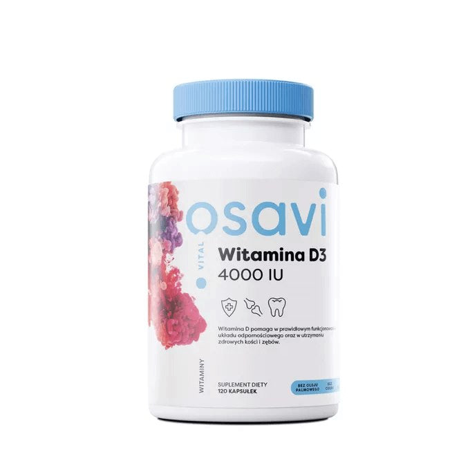 Osavi D3 vitamīns 4000 SV 120 kapsulas