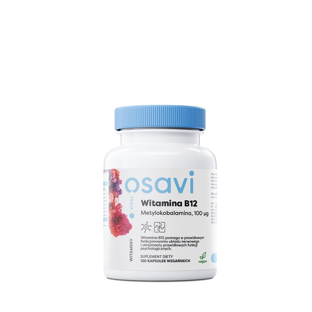 Osavi B12 vitamīns 100 µg 120 kapsulas