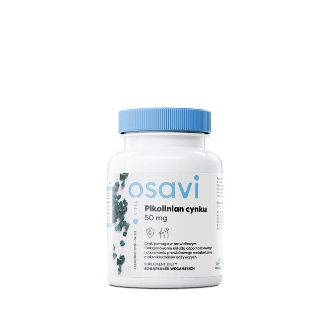 Osavi cinka pikolināts 50 mg 60 kapsulas