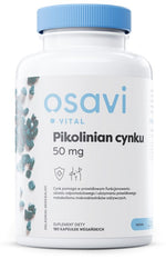Osavi cinka pikolināts 50 mg 180 kapsulas