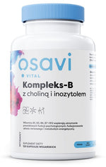 Osavi B komplekss ar holīnu un inozītu, 120 kapsulas
