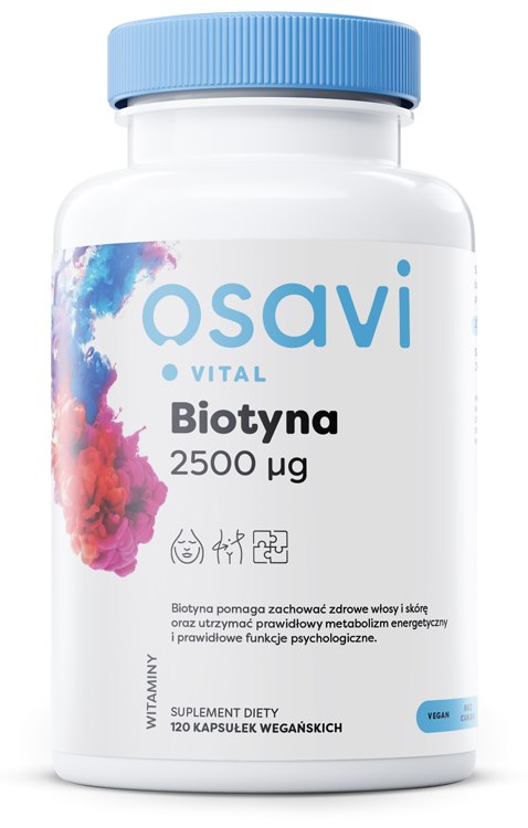 Osavi Biotīns 2500 µg 120 kapsulas