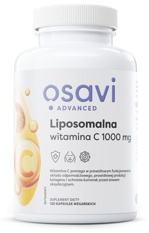 Osavi liposomalais C vitamīns 1000 mg 120 kapsulas