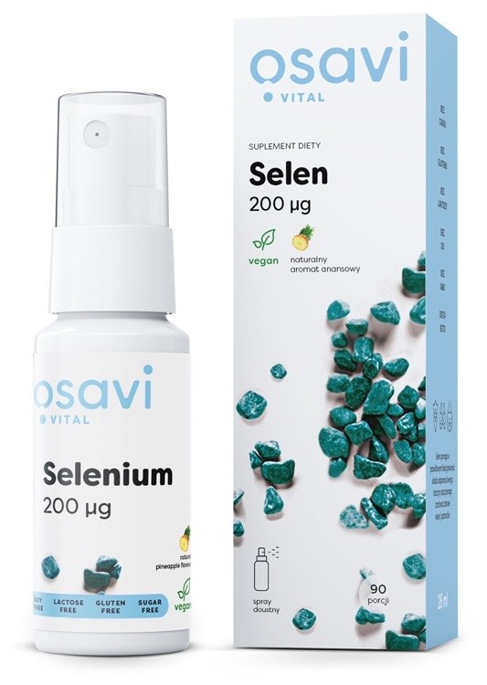 Osavi Selenium 100 mcg – ananasu garša 26 ml