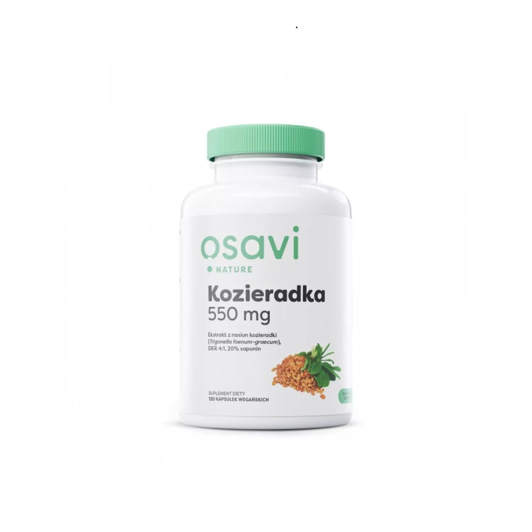 Osavi Fenugreek 550 mg 120 kapsulas