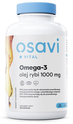 Osavi Omega-3 zivju eļļa 1000 mg 180 kapsulas
