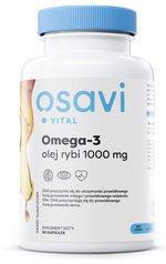 Osavi Omega-3 zivju eļļa 1000 mg 60 kapsulas
