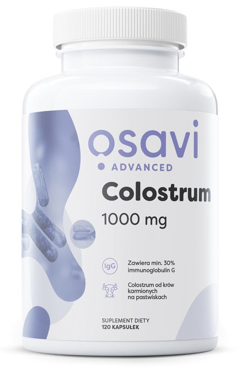 Osavi govs pirmpiens 500 mg 120 kapsulas