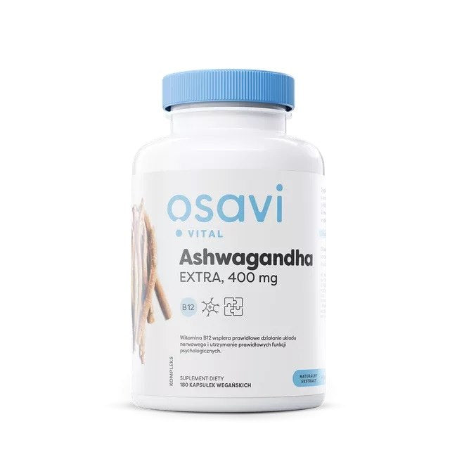 Osavi Ašvaganda Extra 400 mg 180 kapsulas