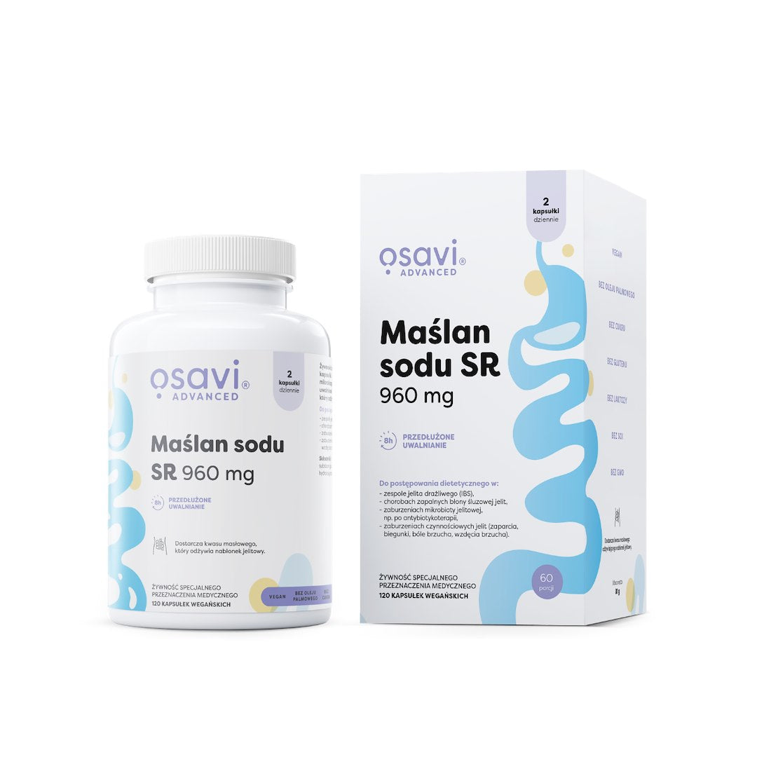 Osavi nātrija butirāts SR 120 kapsulas