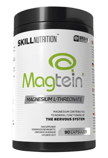 SKILL NUTRITION Magtein, magnija L-treonāts, 90 kapsulas