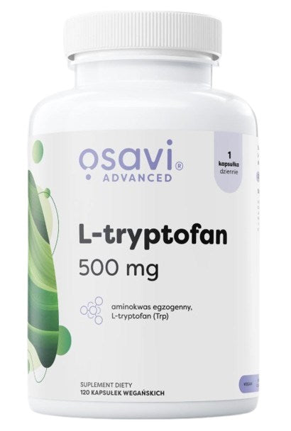 Osavi L-triptofāns 500 mg 120 kapsulas