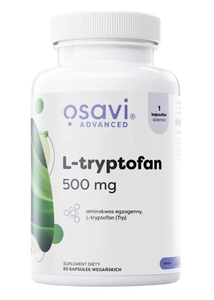 Osavi L-triptofāns 500 mg 60 kapsulas