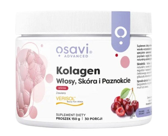 Osavi Kolagēns matiem, ādai un nagiem, ķiršu garša 150 g