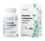 Osavi Gremošanas Enzīmi + Probiotikas 120 Kapsulas
