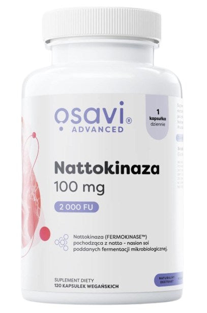 Osavi Nattokināze 100 mg 120 kapsulas