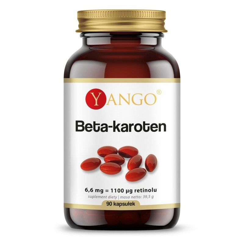 Yango Beta karotīns provitamīns A 90 kapsulas