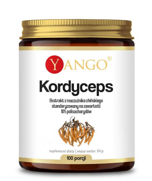 Yango kordicepss - 10 % polisaharīdu ekstrakts 50 g
