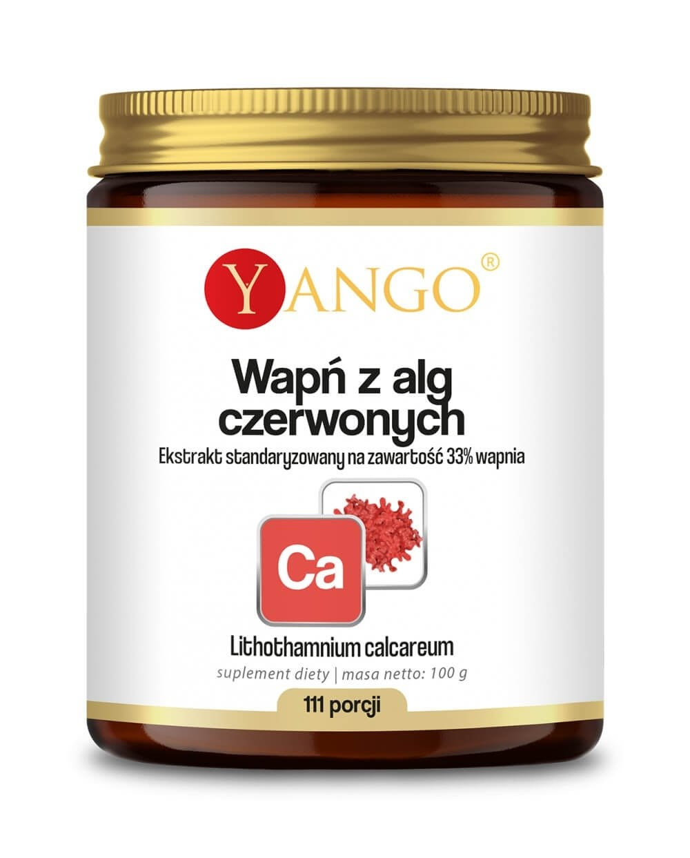 Yango Kalcijs no sarkandegļiem 100 g