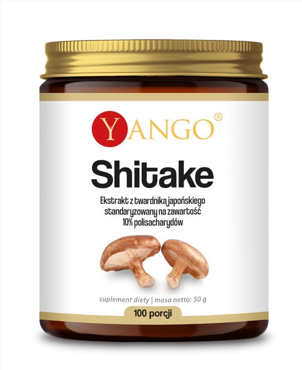 Yango šitakē sēnes - 10 % polisaharīdu ekstrakts 50 g