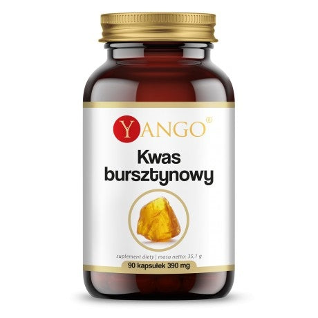 Yango dzintarskābe 90 kapsulas