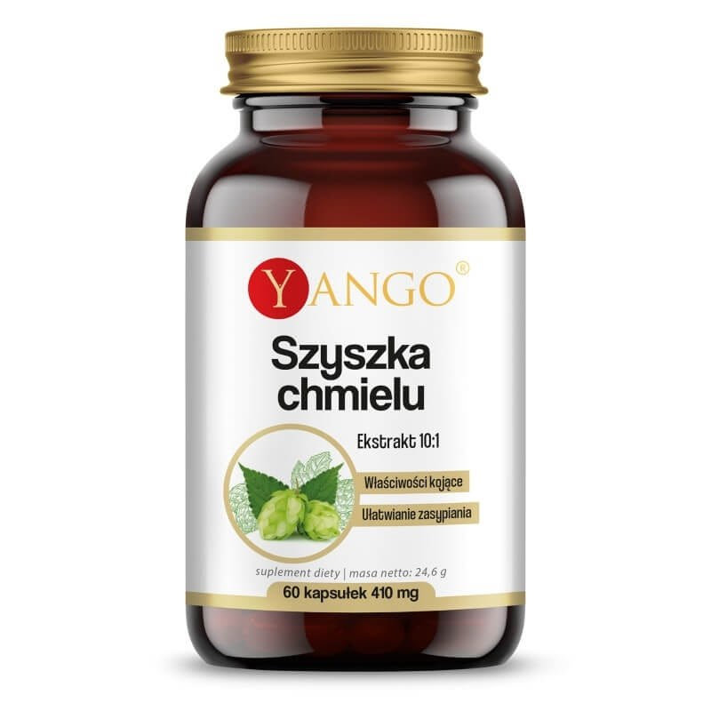Yango Apiņu čiekuru ekstrakts 60 kapsulas