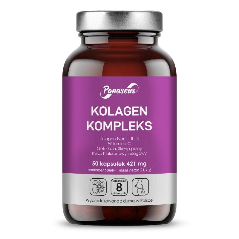 PANASEUS kolagēna komplekss 50 kapsulas