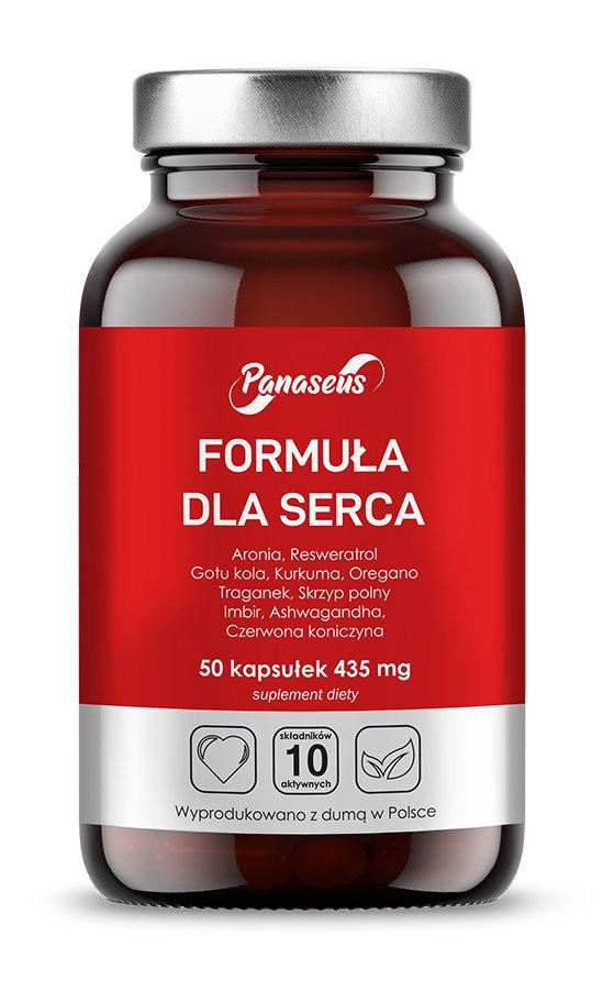 PANASEUS formula sirdij 50 kapsulas