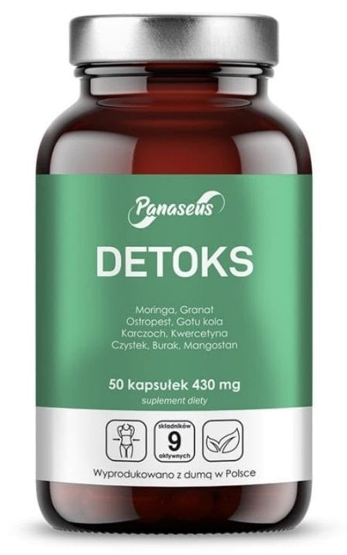 PANASEUS Detox 50 kapsulas