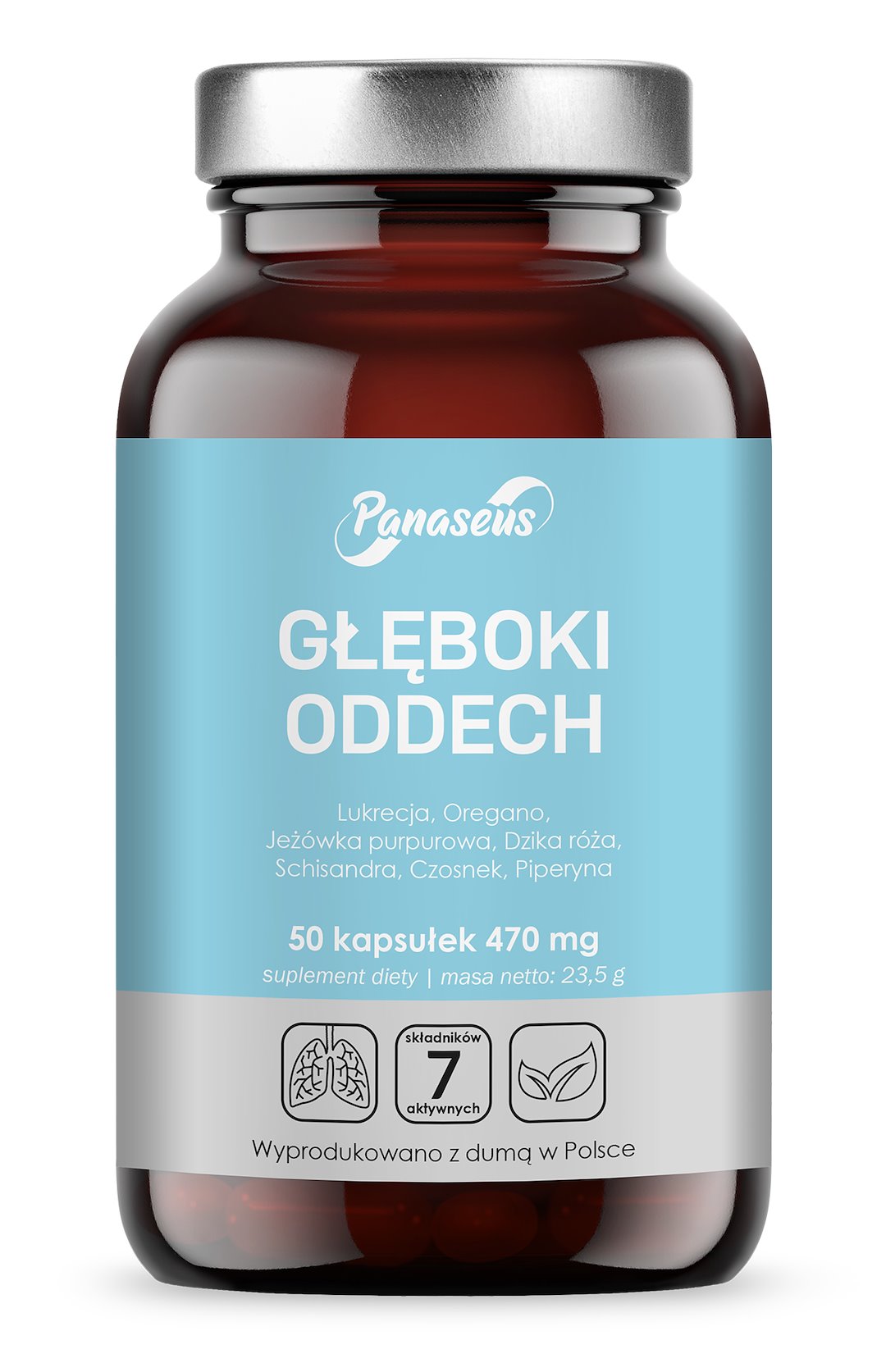 PANASEUS dziļa elpošana 50 kaps.