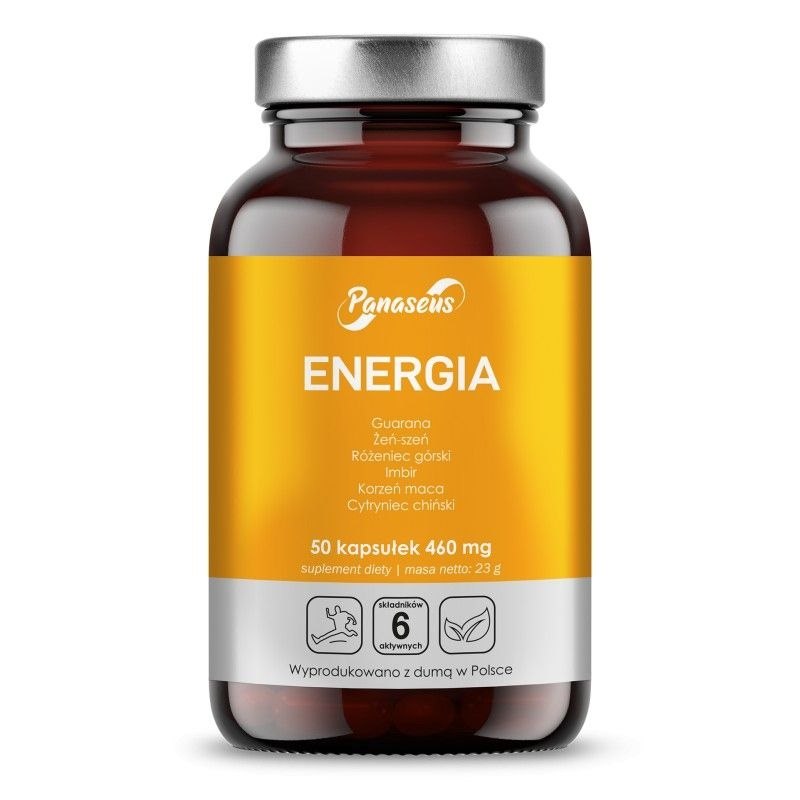 PANASEUS Energy 50 kapsulas
