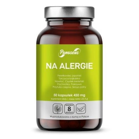 PANASEUS pret alerģiju 50 kapsulas