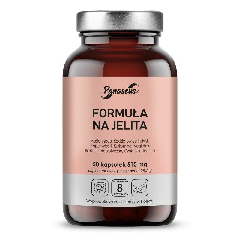 PANASEUS zarnu formula 50 kapsulas