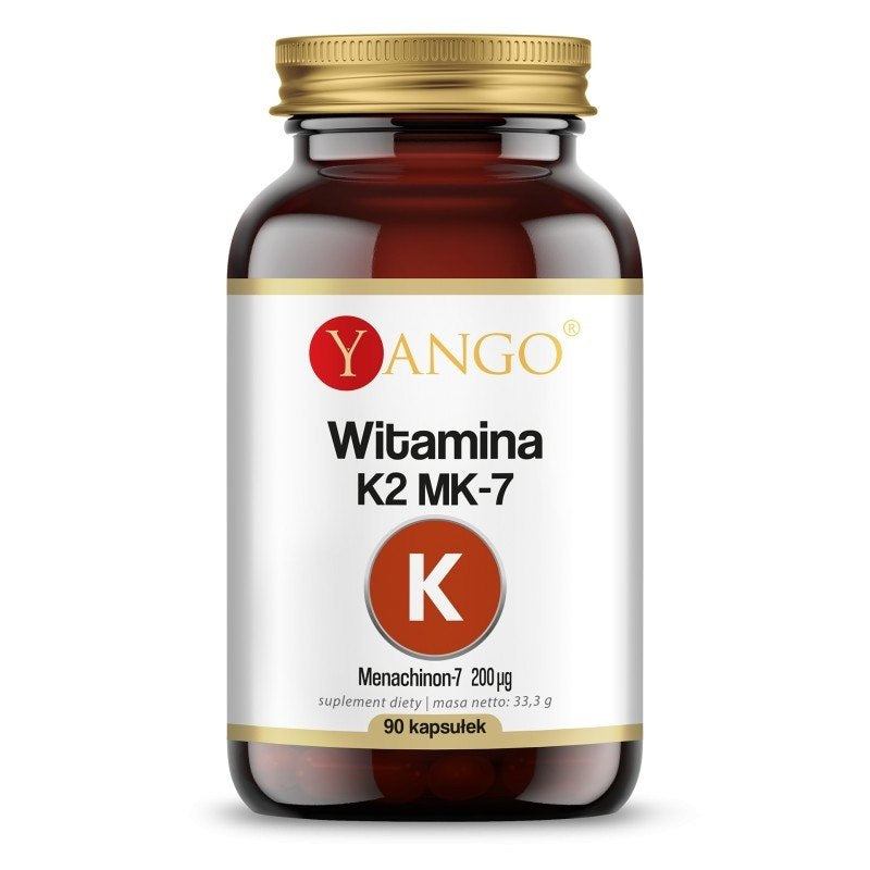 Yango K2 vitamīns MK-7 90 kapsulas