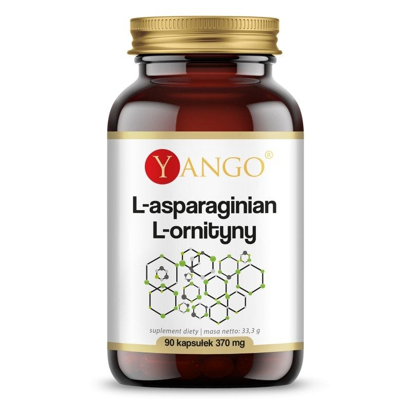 Yango L-ornitīna L-aspartāts 90 kapsulas