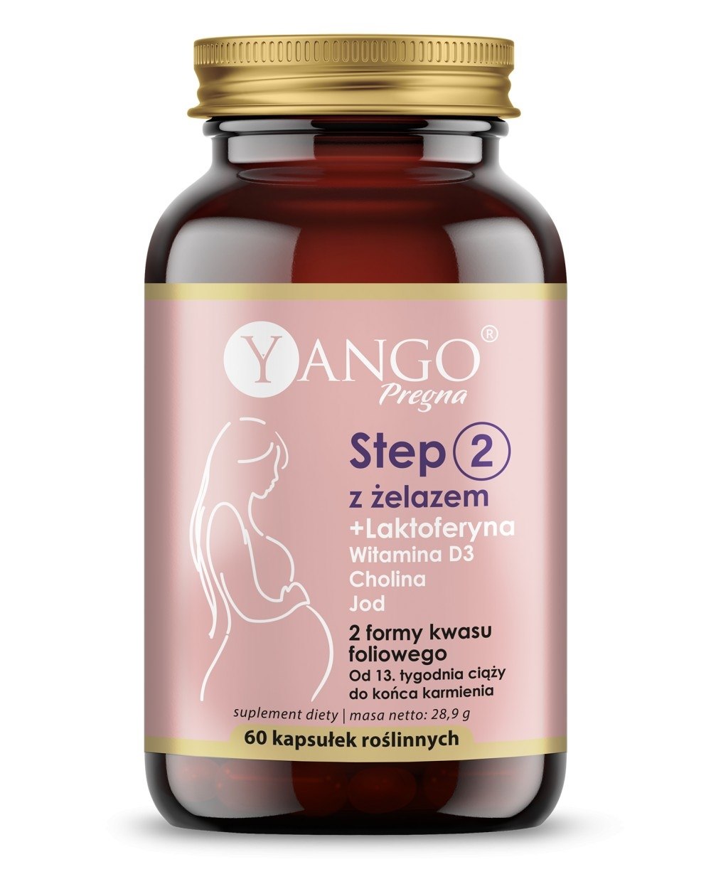 Yango Step 2 + Pregna dzelzs 60 kapsulas