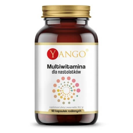Yango multivitamīni pusaudžiem 90 kapsulas