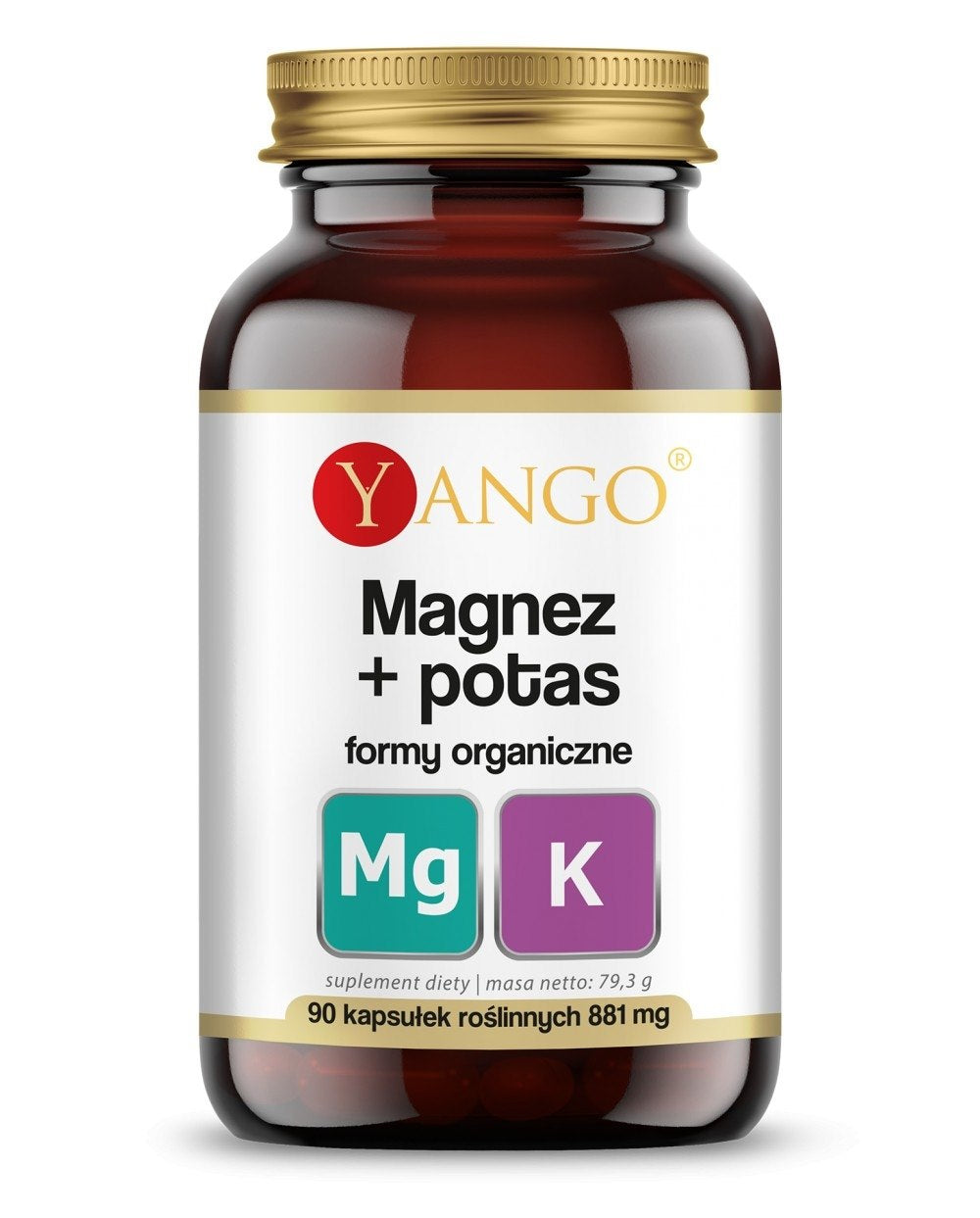 Yango Magnijs + Kālijs 90 kapsulas