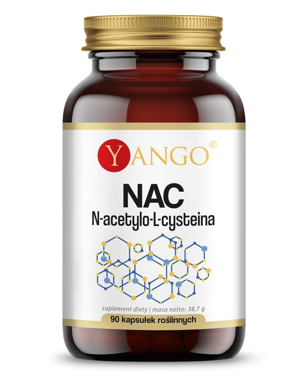 Yango NAC – N-acetil-L-cisteīns 150 mg 90 kapsulas