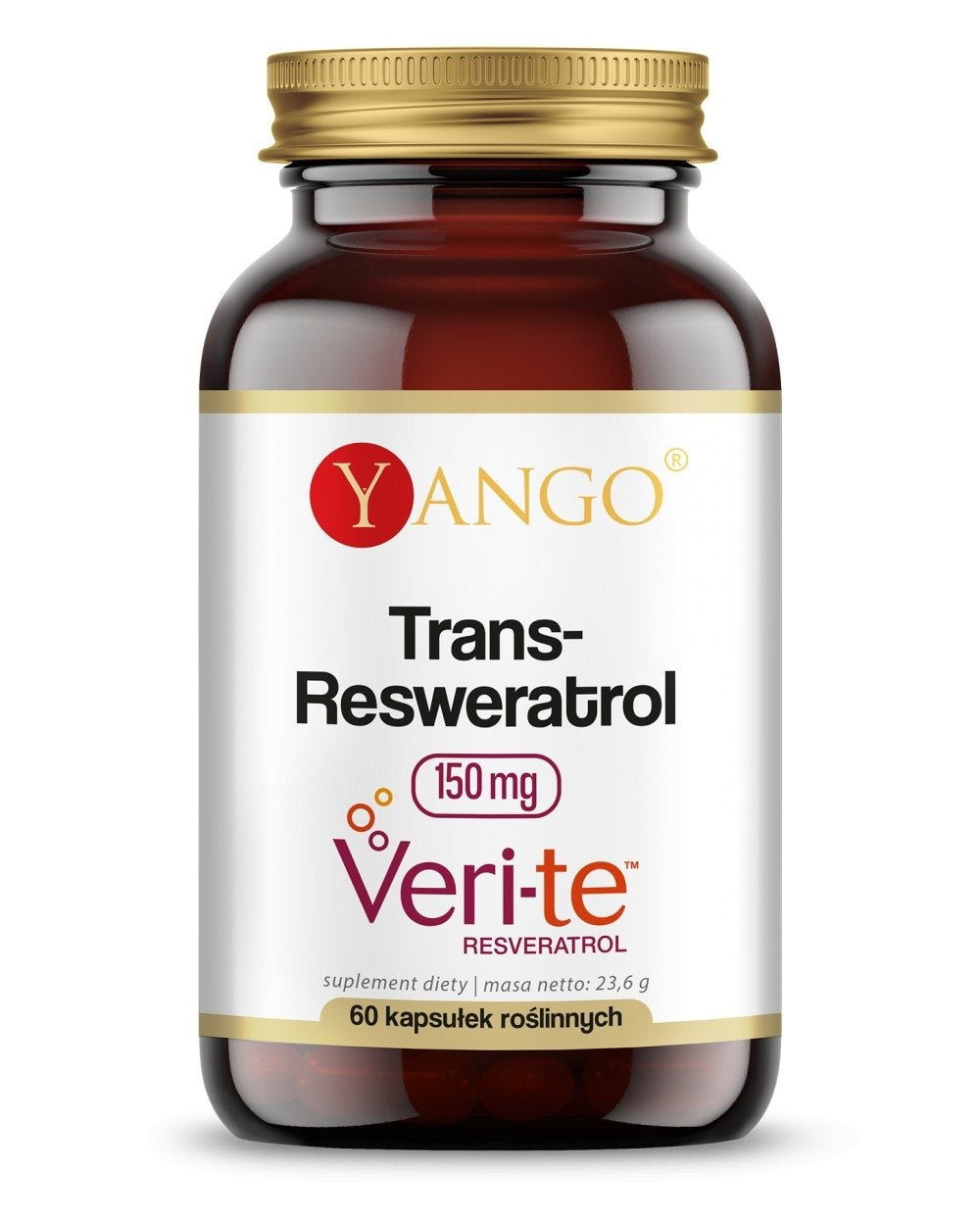 Yango Trans-Resveratrol Veri-te 150 mg 60 kapsulas