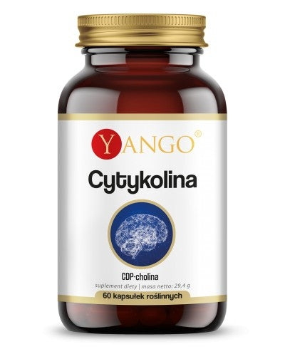 Yango Citicoline CDP-holīns 250 mg 60 kapsulas
