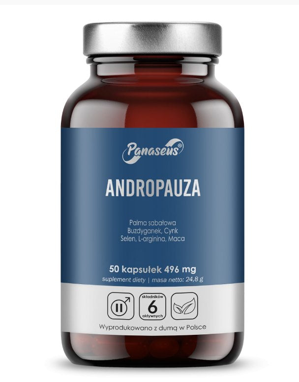 PANASEUS Andropause 50 kapsulas