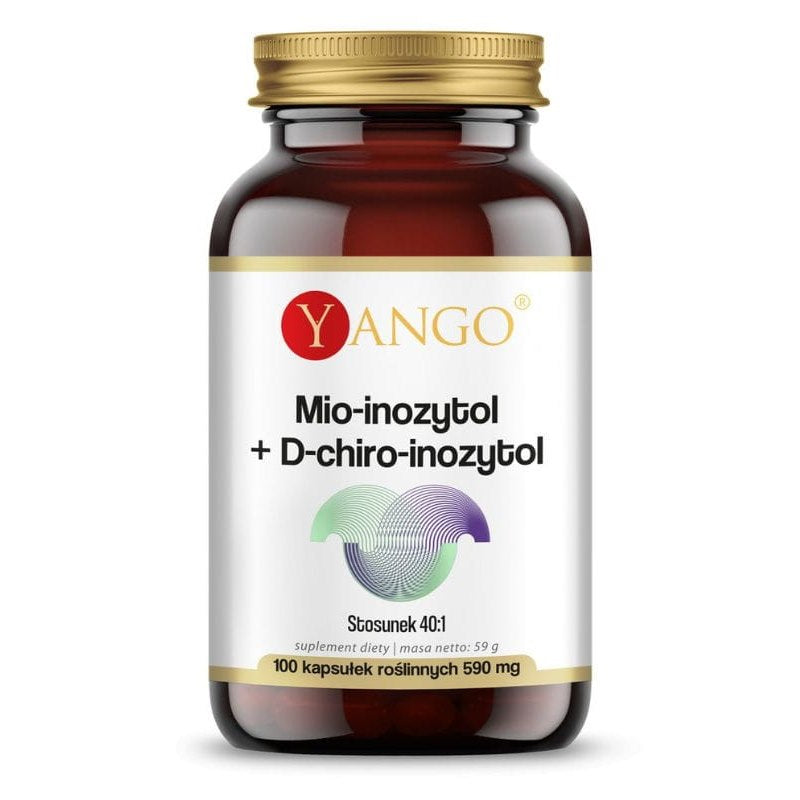 Yango Mioinozīts + D-hiroinozīts 100 kapsulas