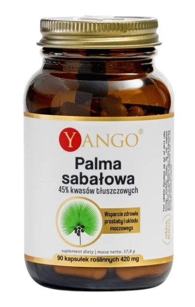 Yango Saw Palmetto 45 % taukskābju 90 kapsulas